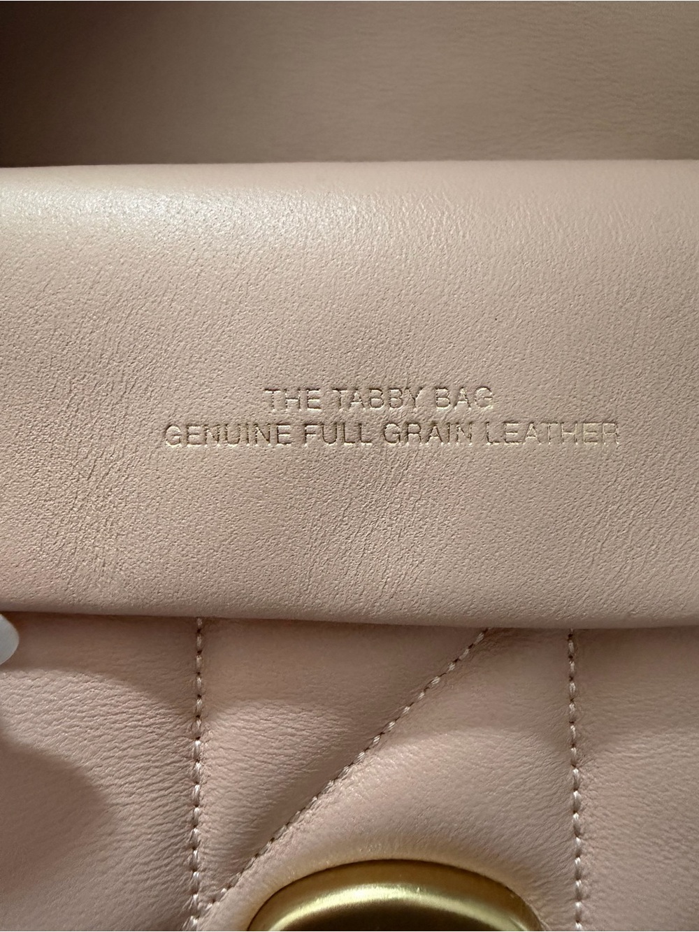 Coach Quilted Blush Leather Shoulder Bag with Gold Hardware - Picture 8 of 9